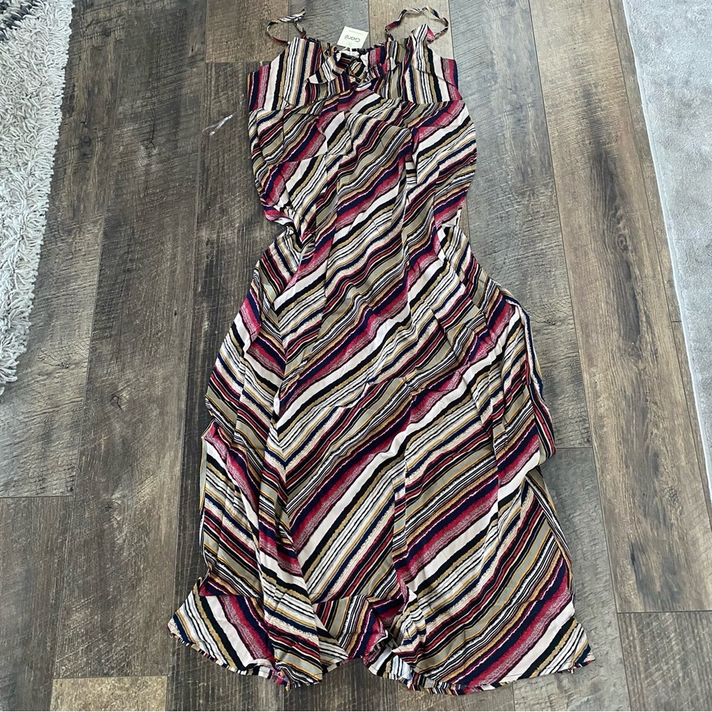 colorful cotton maxi dress